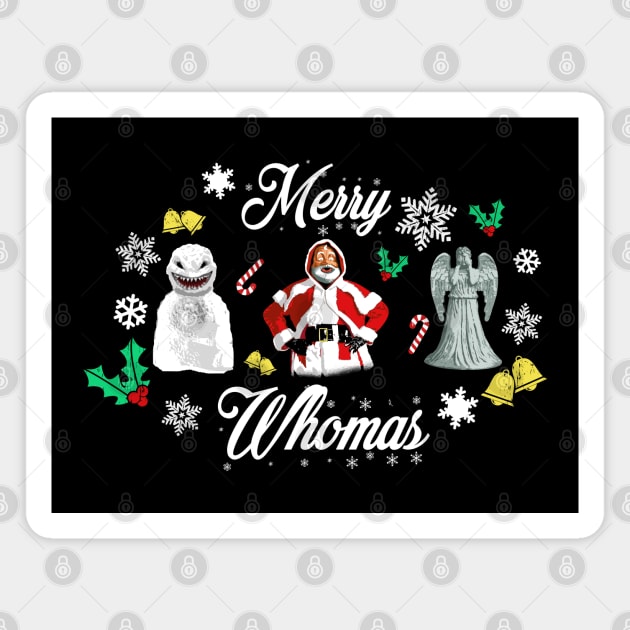 doctor who christmas Magnet by Afire